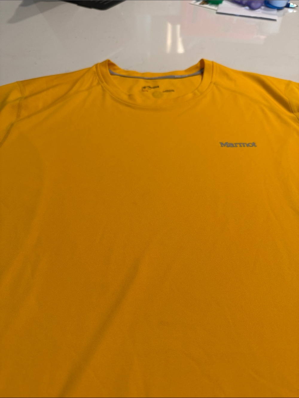 Marmot Men's Yellow Shirt